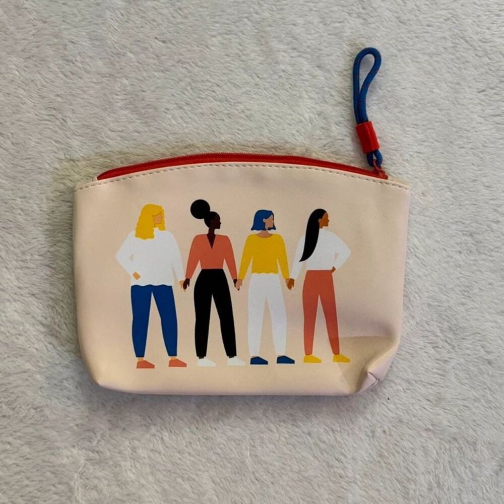 people cream mini makeup cosmetics bag